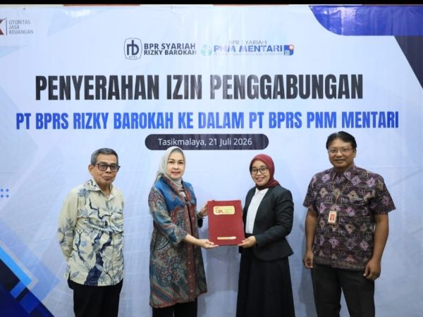 OJK Setujui Penggabungan BPRS Rizky Barokah dan BPRS PNM Mentari