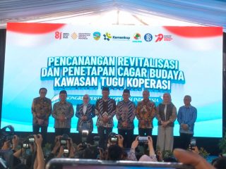 Tugu Koperasi Tasikmalaya Resmi Direvitalisasi dan Ditetapkan sebagai Cagar Budaya Nasional